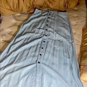 Denim skirt